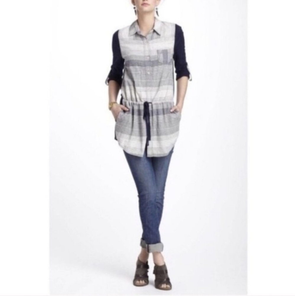 Anthropologie Postmark Rowena‎ Tunic Mini Dress